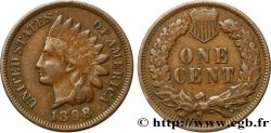 VEREINIGTE STAATEN VON AMERIKA 1 Cent tête d’indien, 3e type 1898 Philadelphie