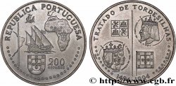 PORTUGAL 200 Escudos Traité de Tordesillas en 1494 1994  fST 