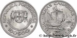 PORTUGAL 100 Escudos découverte des îles Canaries 1989 
