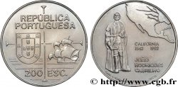 PORTUGAL 200 Escudos João Rodrigues Cabrilho, carte de l’Amérique du Nord 1992 Lisbonne