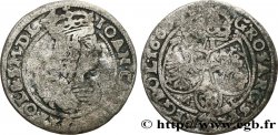 LITUANIE - JEAN CASIMIR II 6 Groszy (Groschen) Jean II Casimir Vasa 1666 Cracovie