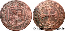 SWITZERLAND - CANTON OF NEUCHATEL 4 Kreuzer 1792 