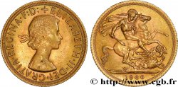 OR, PALLADIUM ET PLATINE INVESTISSEMENT 1 Souverain Élisabeth II 1966 Londres