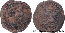 PAYS-BAS ESPAGNOLS - DUCHÉ DE BRABANT - CHARLES V DIT CHARLES QUINT Courte 1543 Anvers TTB/TB 