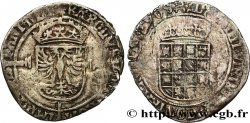 PAYS-BAS ESPAGNOLS - DUCHÉ DE BRABANT - CHARLES V DIT CHARLES QUINT Demi-réal n.d. Dordrecht