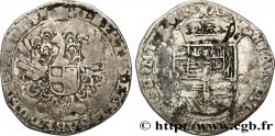 PAYS-BAS ESPAGNOLS - BRABANT - DUCHÉ DE BRABANT - ALBERT ET ISABELLE Escalin au paon 1621 Tournai
