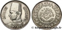 EGIPTO 20 Piastres roi Farouk AH1356 1937 