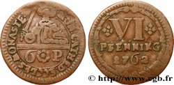 GERMANY - MUNSTER 6 Pfenning 1762 