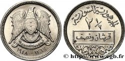 SYRIE 2 1/2 Piastres AH 1367 1948 