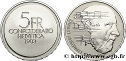 SUISSE 5 Francs Proof 100e anniversaire de la naissance du chef d’orchestre Ernest Ansermet Proof 1983 Berne