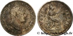 ROYAUME-UNI 4 Pence ou Groat Guillaume IV 1836 