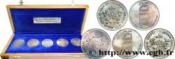 ISRAËL Série 5 monnaies de 25 Lirot Proof cérémonie du Pidyon Haben, le rachat du fils aîné variété étoile de David 1977 