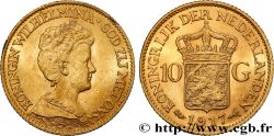 NIEDERLANDE 10 Gulden, 3e type Wilhelmina 1917 Utrecht