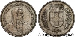 SUISSE 5 Francs Berger des alpes 1951 Berne