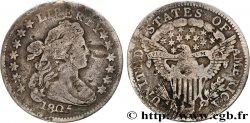 STATI UNITI D AMERICA 10 Cents (1 Dime) type “draped bust”  1805 Philadelphie
