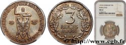 GERMANY 3 Reichsmark millénaire de la Rhénanie 1925 Berlin