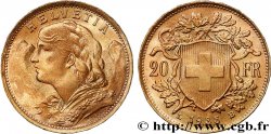 INVESTMENT GOLD 20 Francs  Vreneli   1935 Berne