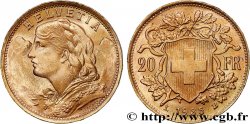 INVESTMENT GOLD 20 Francs  Vreneli   1935 Berne