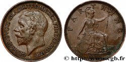 UNITED KINGDOM 1 Farthing Georges V 1930  AU 