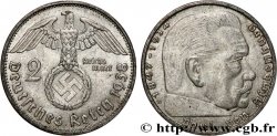 DEUTSCHLAND 2 Reichsmark Maréchal Paul von Hindenburg 1938 Vienne