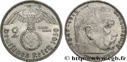 GERMANIA 2 Reichsmark Maréchal Paul von Hindenburg 1939 Munich 