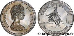 CANADA 1 Dollar centenaire de Calgary 1975 