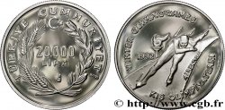 TURKEY 20.000 Lira Proof Jeux Olympique d’hiver d’Albertville 1992 