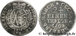 ALLEMAGNE - SAXE 1/24 Thaler Friedrich August II 1764 