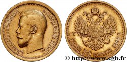 RUSIA 7 Roubles 50 Kopecks Nicolas II 1897 Saint-Petersbourg