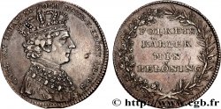 SVEZIA 1/3 Riksdaler Couronnement du roi Charles XIV 1818  BB 