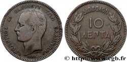 GRIECHENLAND 10 Lepta Georges Ier 1882 Paris