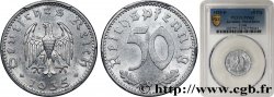 ALLEMAGNE 50 Reichspfennig aigle héraldique 1935 Munich SPL63 PCGS