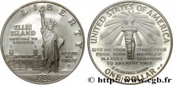ÉTATS-UNIS D AMÉRIQUE 1 Dollar Proof Statue de la Liberté, Ellis Island 1986 San Francisco - S SPL 