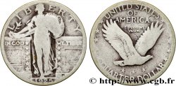 ÉTATS-UNIS D&nbsp;AMÉRIQUE 1/4 Dollar Liberté 1925 Philadelphie