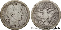 UNITED STATES OF AMERICA 1/4 Dollar Barber 1898 Philadelphie