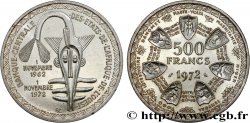 WESTAFRIKANISCHE LÄNDER 500 Francs BCEAO 1972 Paris