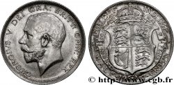 REINO UNIDO 1/2 Crown Georges V 1917 Londres