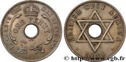 AFRIQUE OCCIDENTALE BRITANNIQUE 1 Penny Edouard VIII 1936 Kings Norton - KN