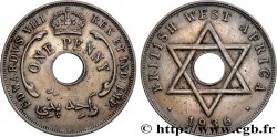 BRITISH WEST AFRICA 1 Penny Edouard VIII 1936 Heaton - H