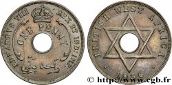 AFRIQUE OCCIDENTALE BRITANNIQUE 1 Penny Edouard VIII 1936 Londres