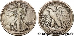 UNITED STATES OF AMERICA 1/2 Dollar Walking Liberty 1944 Philadelphie
