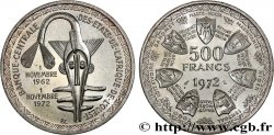 ÉTATS DE L&nbsp;AFRIQUE DE L&nbsp;OUEST (BCEAO) 500 Francs BCEAO 1972 Paris