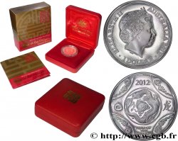AUSTRALIE 1 Dollar Proof année du Dragon 2012 Perth