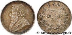 SüDAFRIKA 3 Pence Kruger 1897 