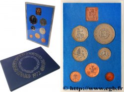ROYAUME-UNI Série FDC 6 monnaies + 1 jeton 1972 