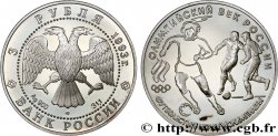 RUSSLAND 3 Roubles Proof Jeux Olympiques - Football 1993 Léningrad