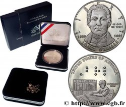 UNITED STATES OF AMERICA 1 Dollar Proof Louis Braille 2009 Philadelphie