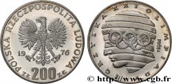POLEN 200 Zlotych PRÓBA XXI Jeux Olympiques 1976 Varsovie