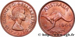 AUSTRALIE 1 Penny Elisabeth II 1964 Perth
