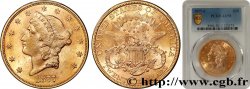 ÉTATS-UNIS D AMÉRIQUE 20 Dollars  Liberty  1877 San Francisco SUP58 PCGS